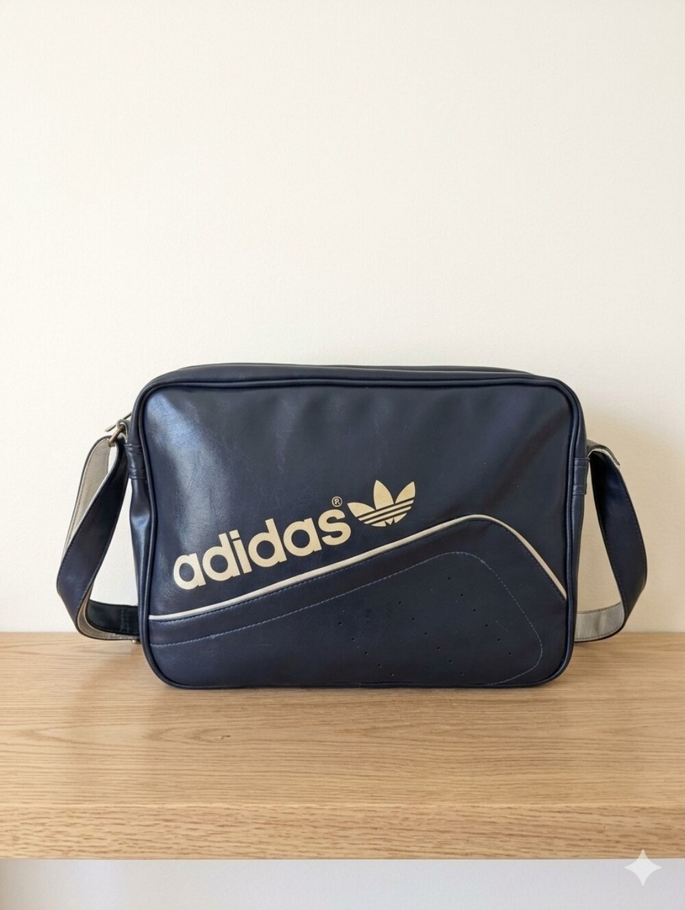 Adidas Blue Messenger Bag